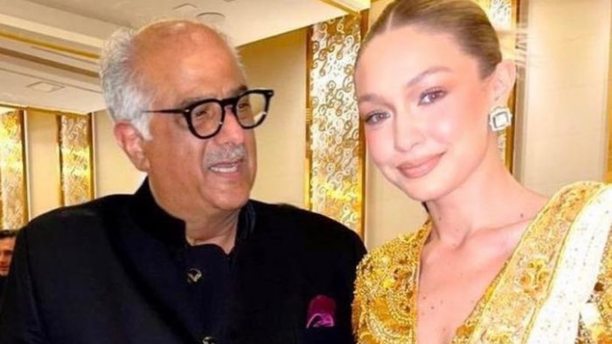 Boney Kapoor & Gigi Hadid’s photo from NMACC ignites meme fest on Twitter, netizens call it 'inappropriate'