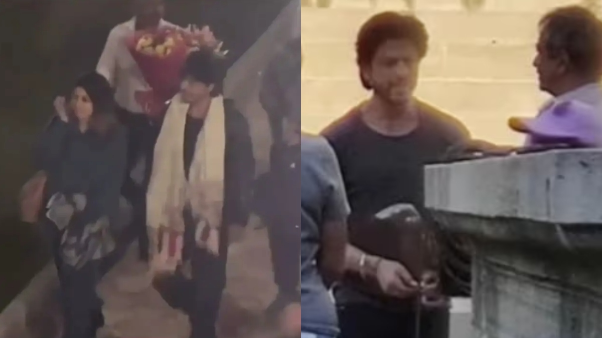 Shah Rukh Khan's videos from Kashmir go viral; actor gets grand welcome as he shoots for Dunki