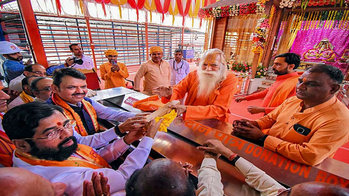 Eknath Shinde Ayodhya visit: "Will Lord Ram bless them?", asks Sanjay Raut