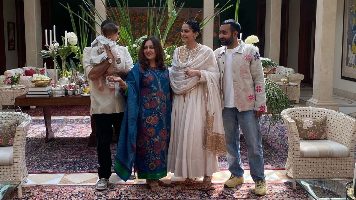 Sonam Kapoor and Anand Ahuja’s son Vayu gets warm welcome at luxurious Delhi home. See pics