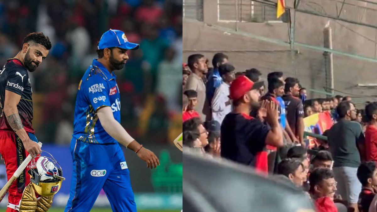 IPL 2023: RCB Fans Mock Rohit Sharma During Game Against MI, Call Him ...