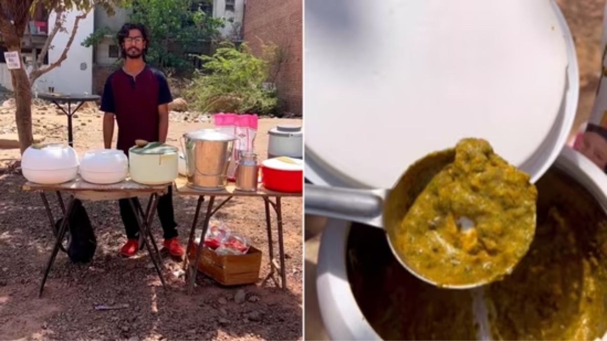 This student runs homemade food stall in Faridabad. Viral video inspires netizens