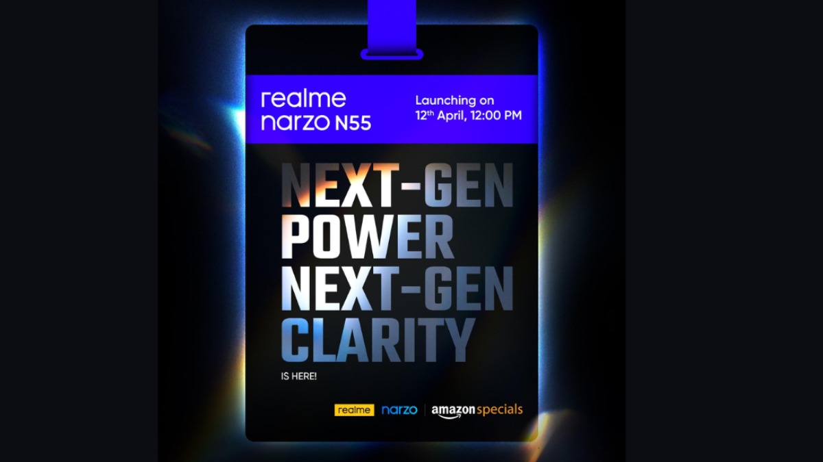 Desain Realme narzo N55 telah terungkap dalam teaser resmi yang membangun antisipasi untuk peluncurannya
