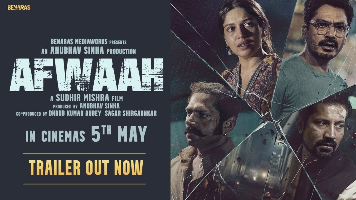 Nawazuddin Siddiqui Bhumi Pednekars Afwaah To Release On This Date India Tv 