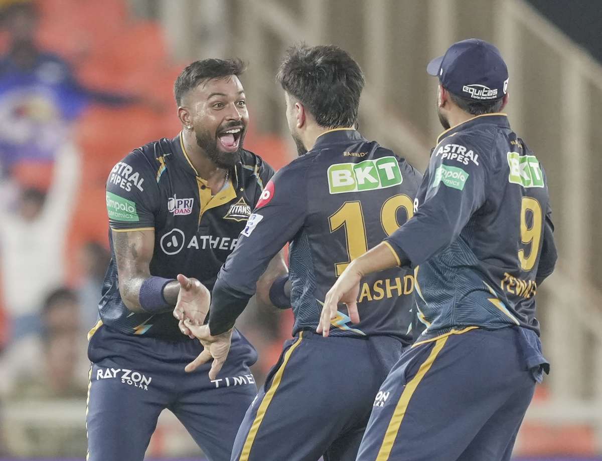 IPL 2022: Hardik Pandya unveils Gujarat Titans' jersey for 15th