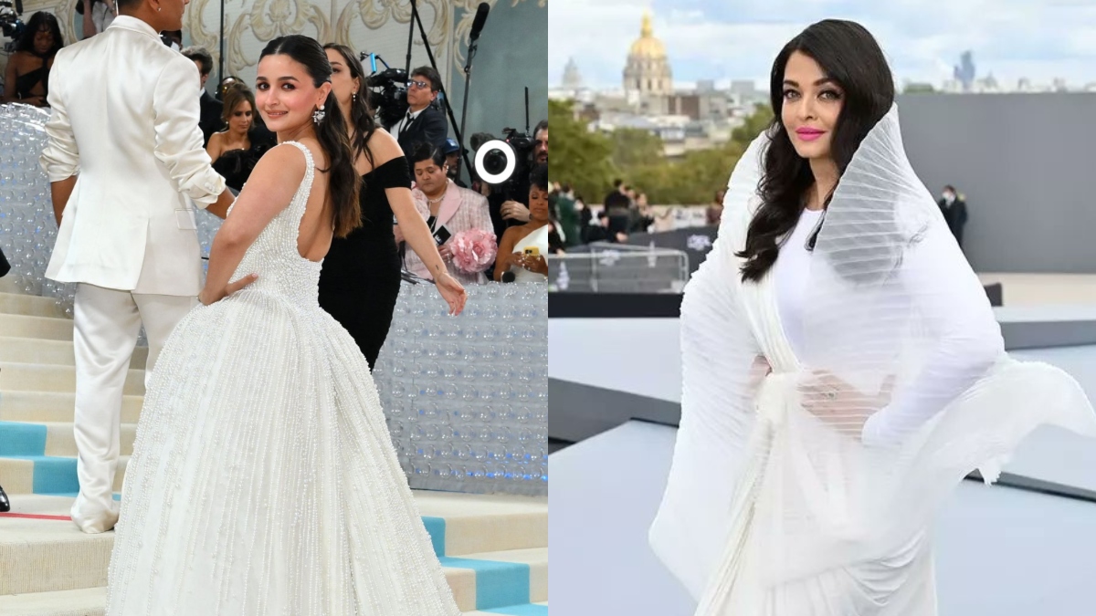 Alia Bhatt mistaken for Aishwarya Rai Bachchan at MET Gala 2023 by paps ...