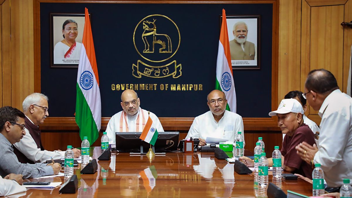 'Peace in Manipur top priority': Amit Shah instructs officials to strictly deal with rioters