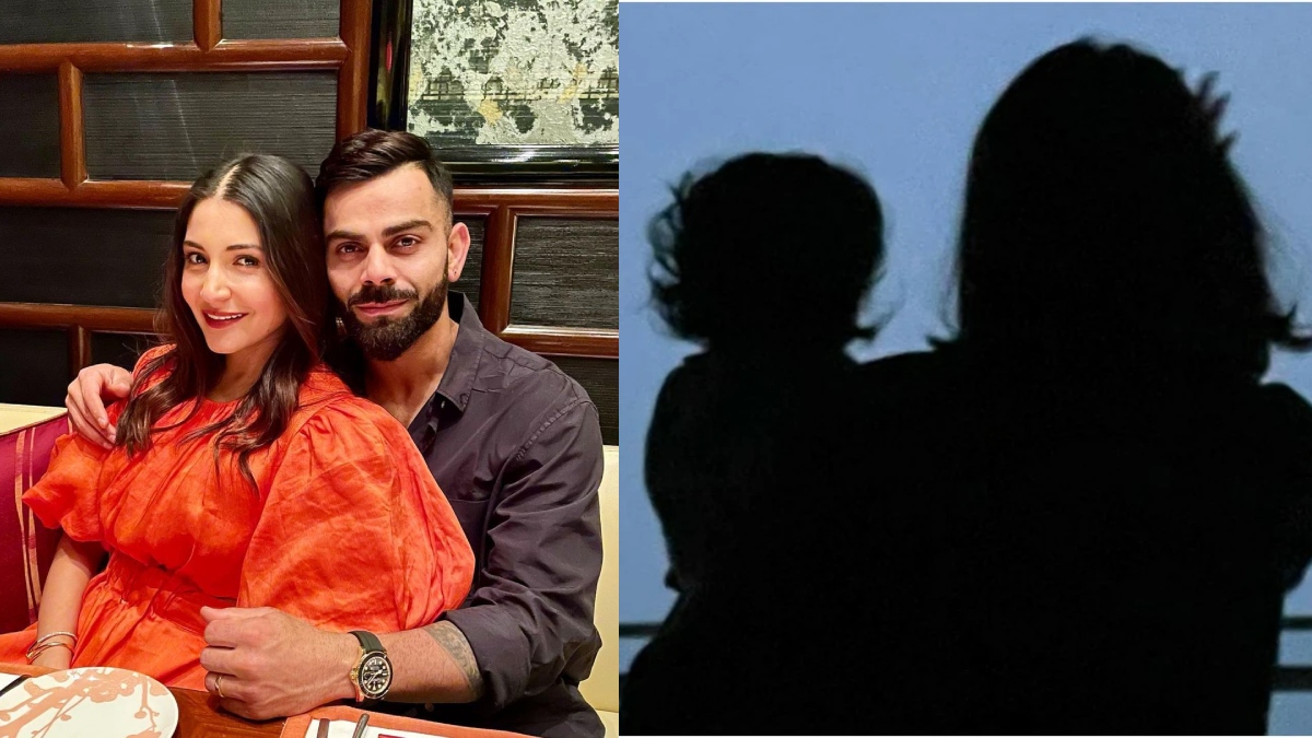 Virat Kohli shares beautiful silhouette of Anushka Sharma with Vamika on Mother's Day, receives love