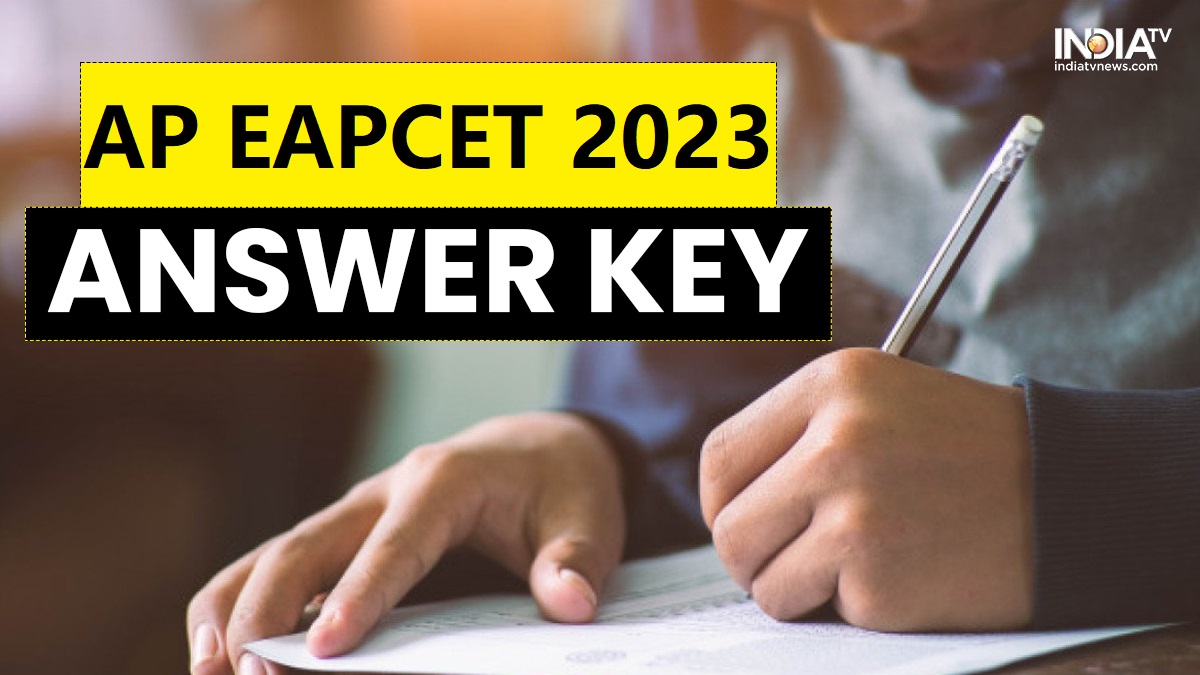 AP EAPCET 2023 Answer Key Released; Direct Link – India TV