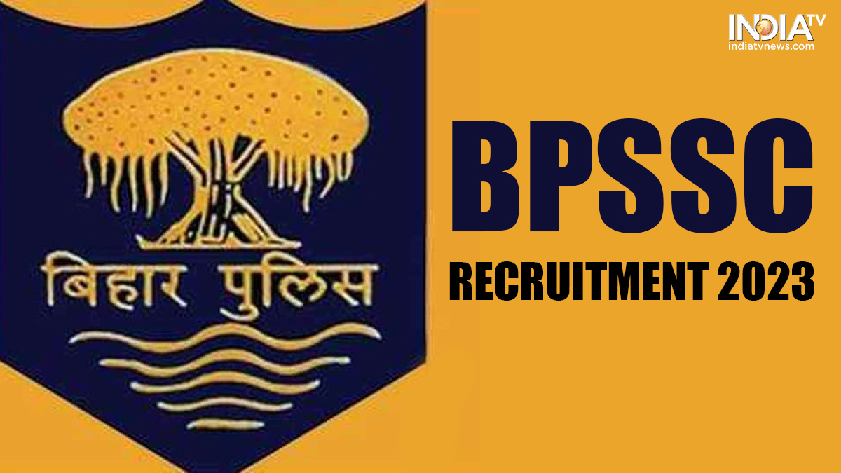 BPSSC Recruitment 2023: Apply online for 64 SI, SDFSO Posts from tomorrow onwards at bpssc.bih.nic.in