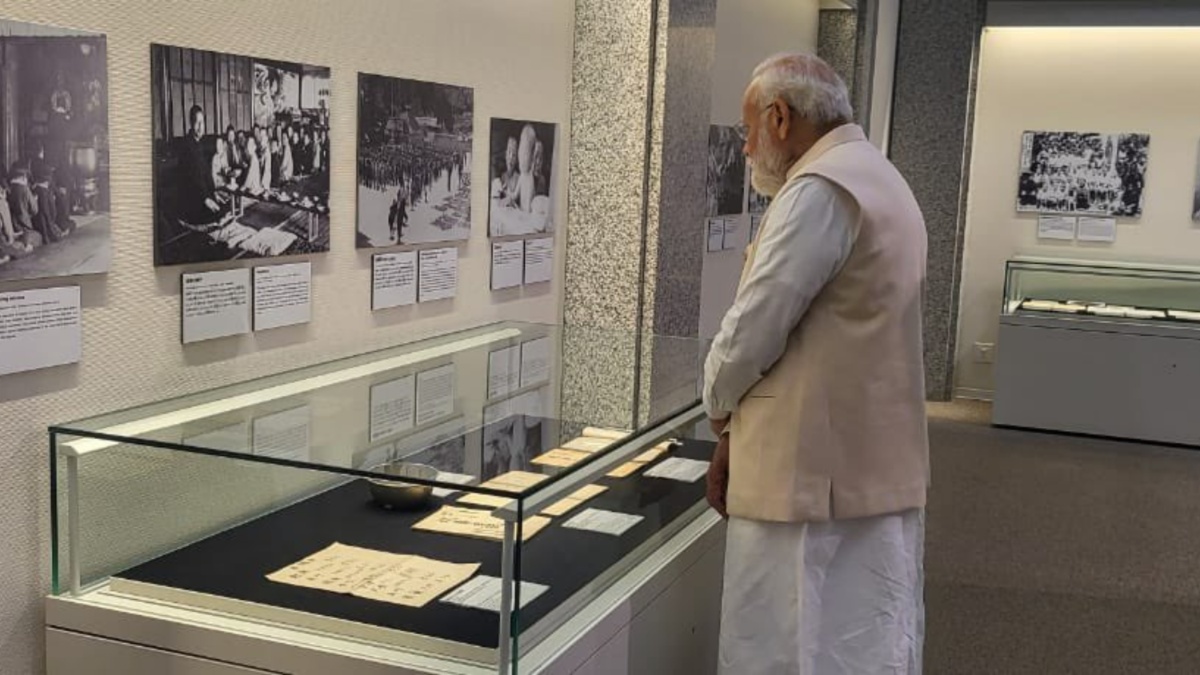 G7 Summit: PM Modi, other leaders pay floral tributes at Hiroshima Peace Memorial Park