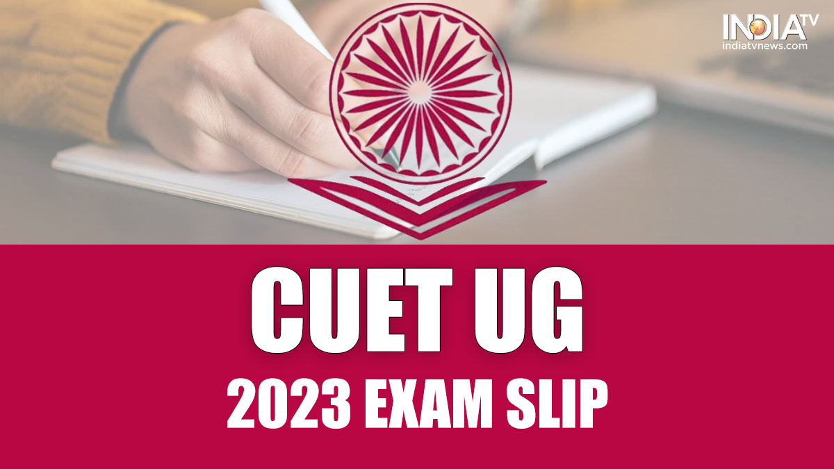 CUET UG 2023 city intimation slip link activated