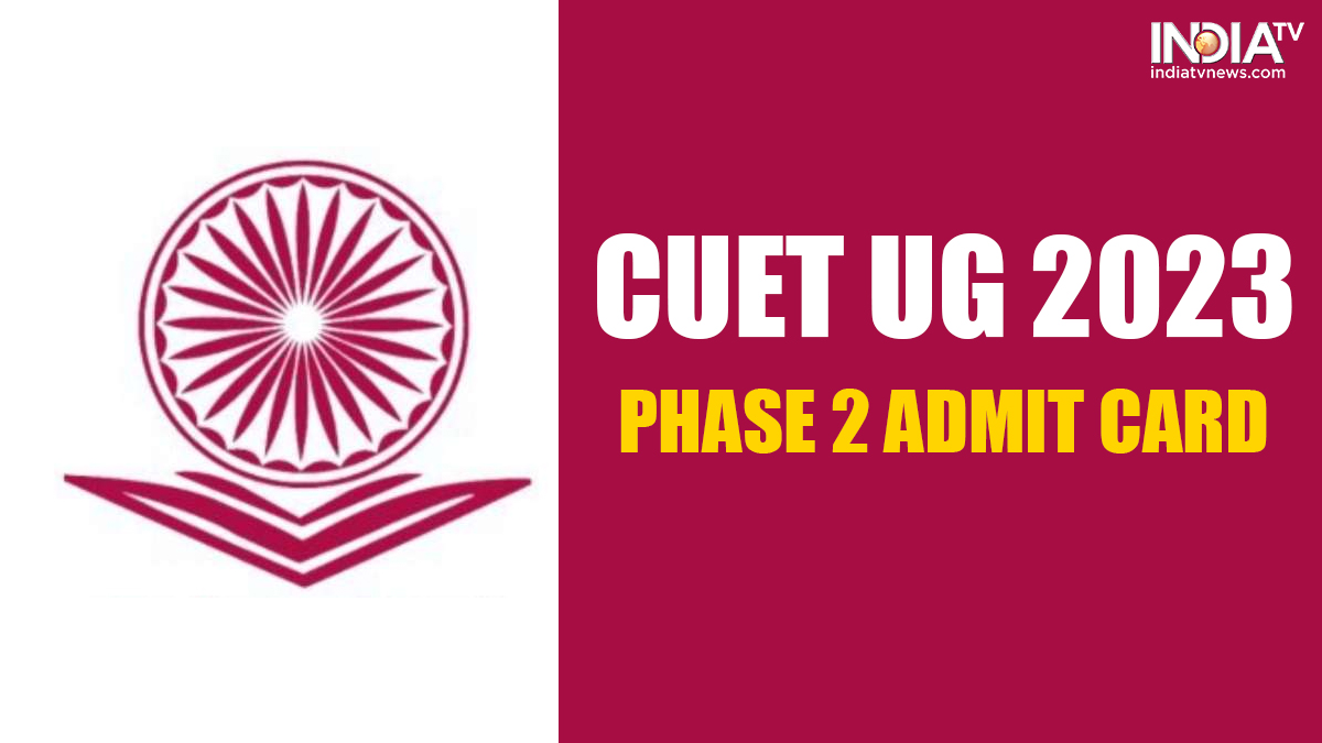 CUET Phase 2 admit card 2023 likely to release today on cuet.samarth.ac.in, check details