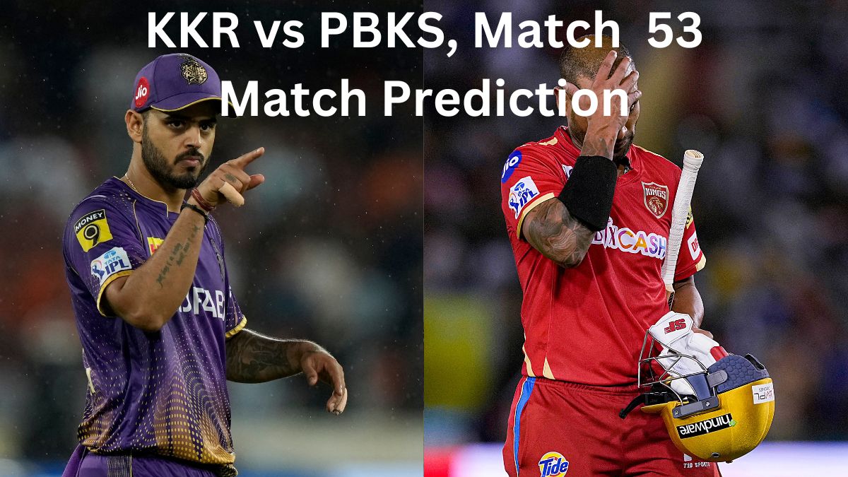 Ipl 2023 Kkr Vs Pbks Today Match Prediction Who Will Win Match 53 Top Performers Probable 