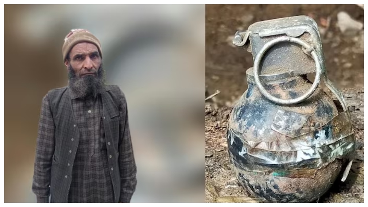 Hizbul Mujahideen terror associate arrested with Chinese grenade in JK’s Kishtwar