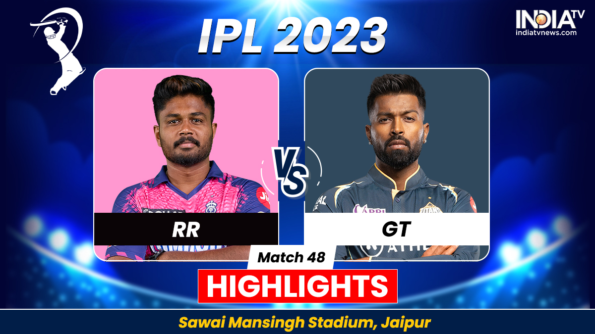 RR vs GT IPL 2023 Highlights: Gujarat Titans thrash Rajasthan Royals by ...