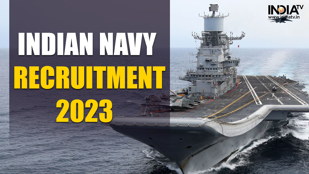 Indian Navy Agniveer Recruitment 2023: Registrations for 1,365 posts begins tomorrow at agniveernavy.cdac.in