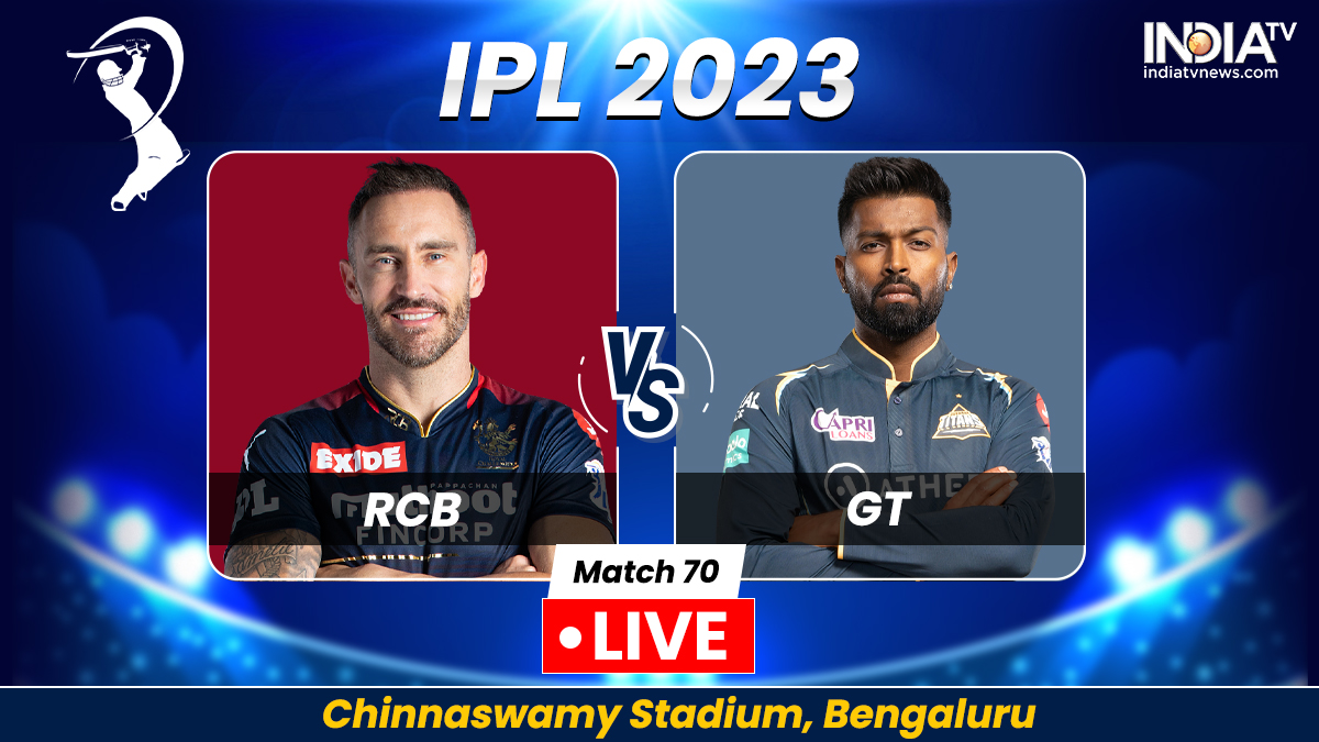 RCB Vs GT IPL 2023 Live Cricket Score: Faf Du Plessis Vs Hardik Pandya ...