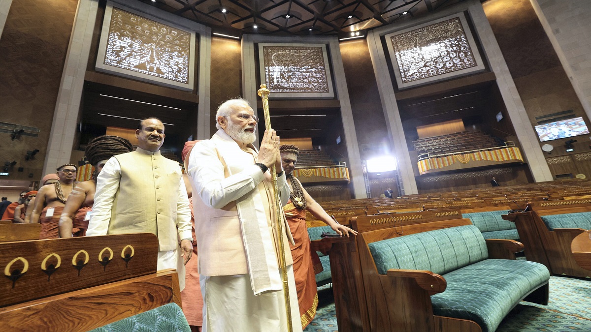 PM Modi Dedicates New Parliament Building To Nation | Here's Glimpse Of ...