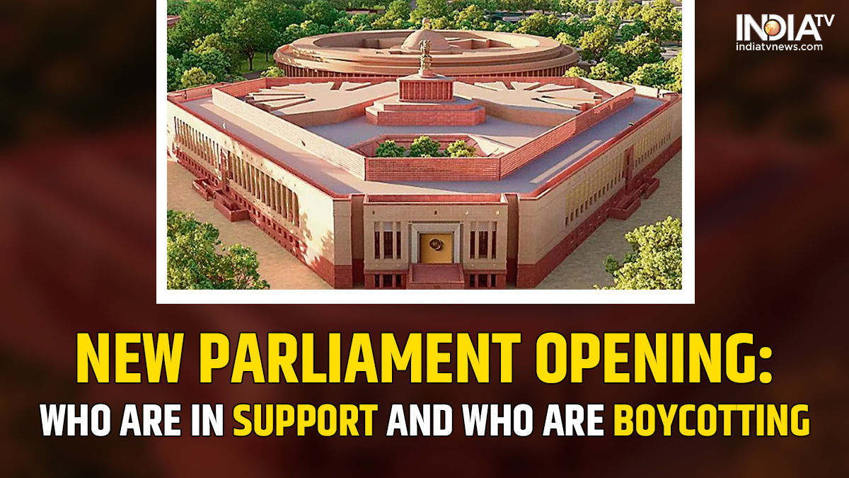 New Parliament Opening: Who are in support and who are boycotting May 28 ceremony