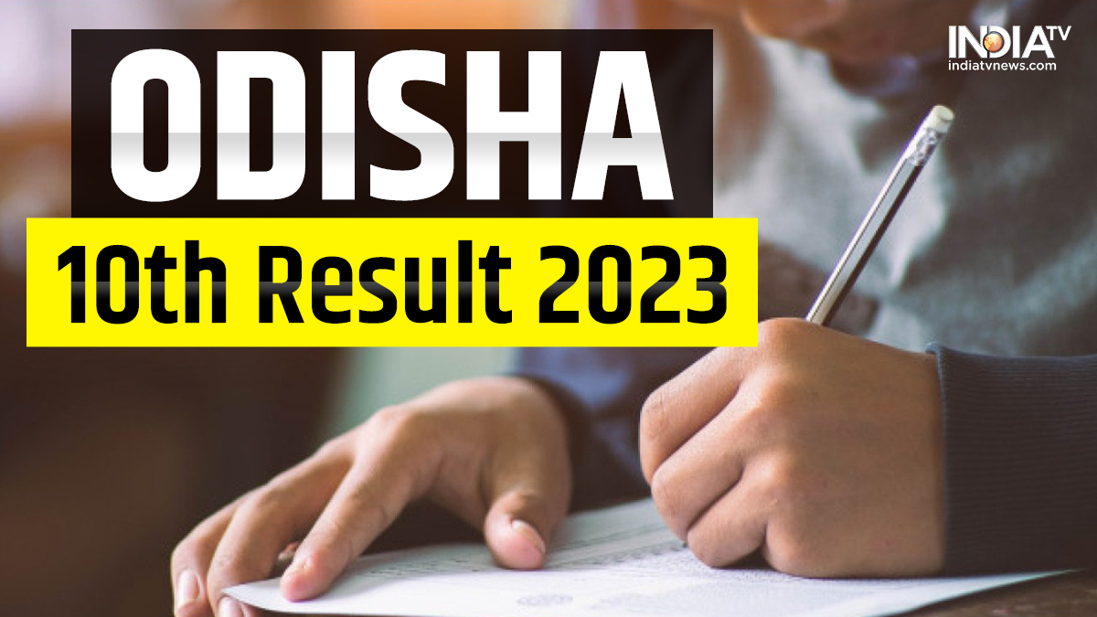 Odisha 10th Results 2023 OUT Live updates: Check overall percentage, Grading system, Result Download link