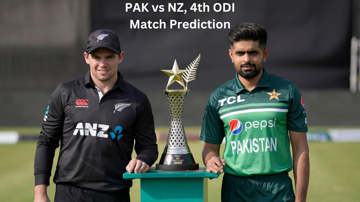 PAK vs NZ, Today Match Prediction Who will win today's 4th ODI match