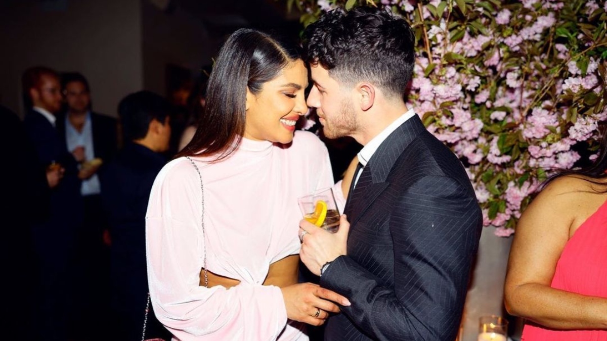 Priyanka Chopra shares photos from 'Love Again' after party in a cut-out pink dress; thanks family for support