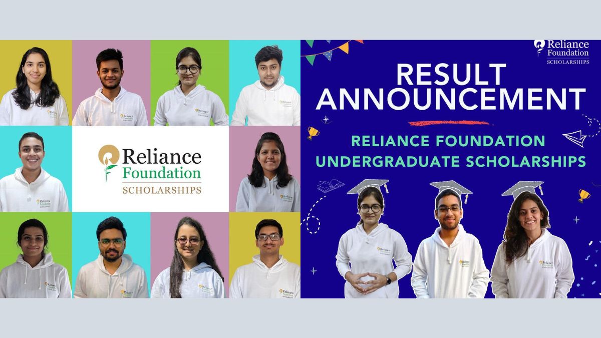 5,000 Under Graduate students selected for Reliance Foundation Scholarships 2022-23