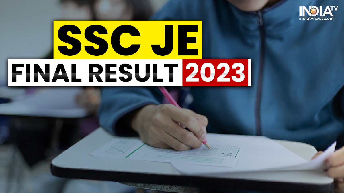 SSC JE Final Result 2023 OUT on ssc.nic.in, Check how and where to download