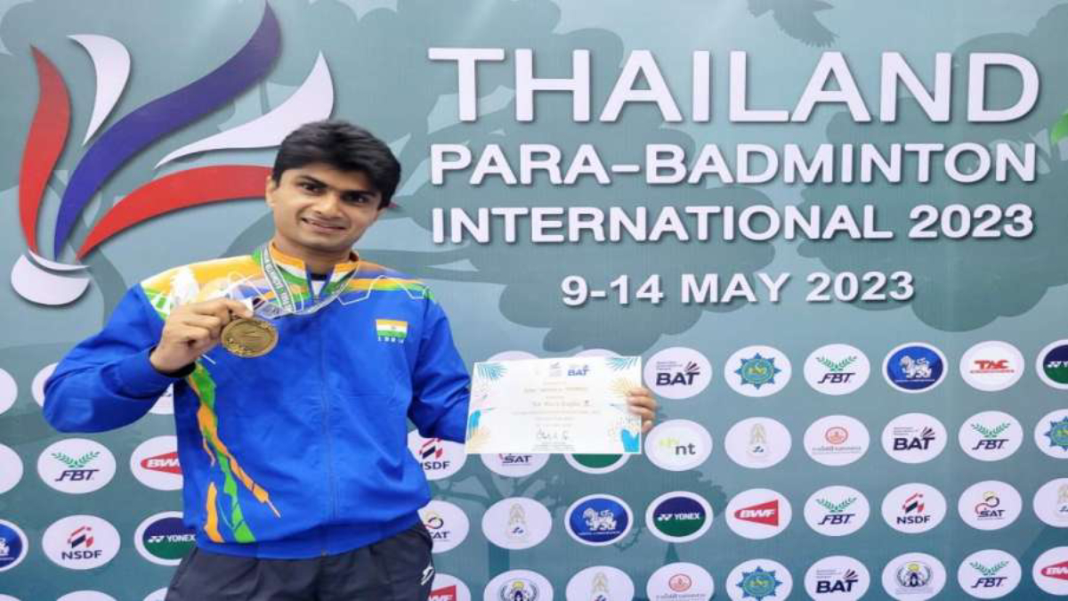 Former Noida DM IAS officer SL Yathiraj creates history, wins gold medal in Thailand Para Badminton Other News