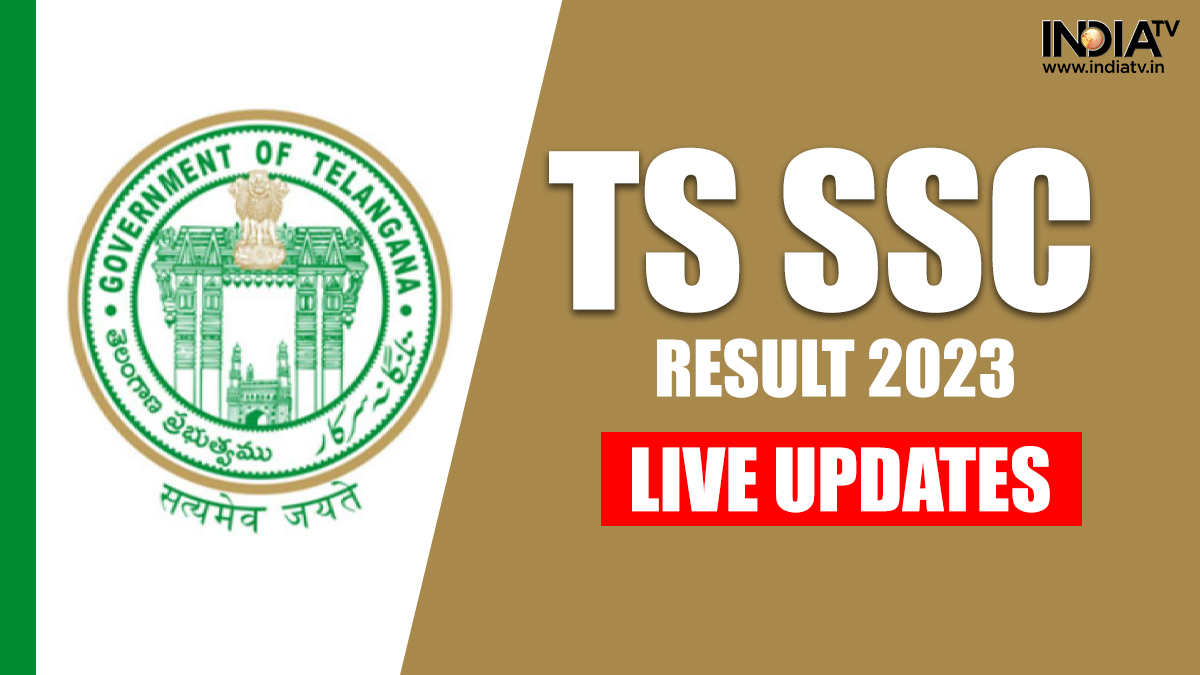 TS SSC 10th Result 2023 LIVE Manabadi Telangana SSC results declared