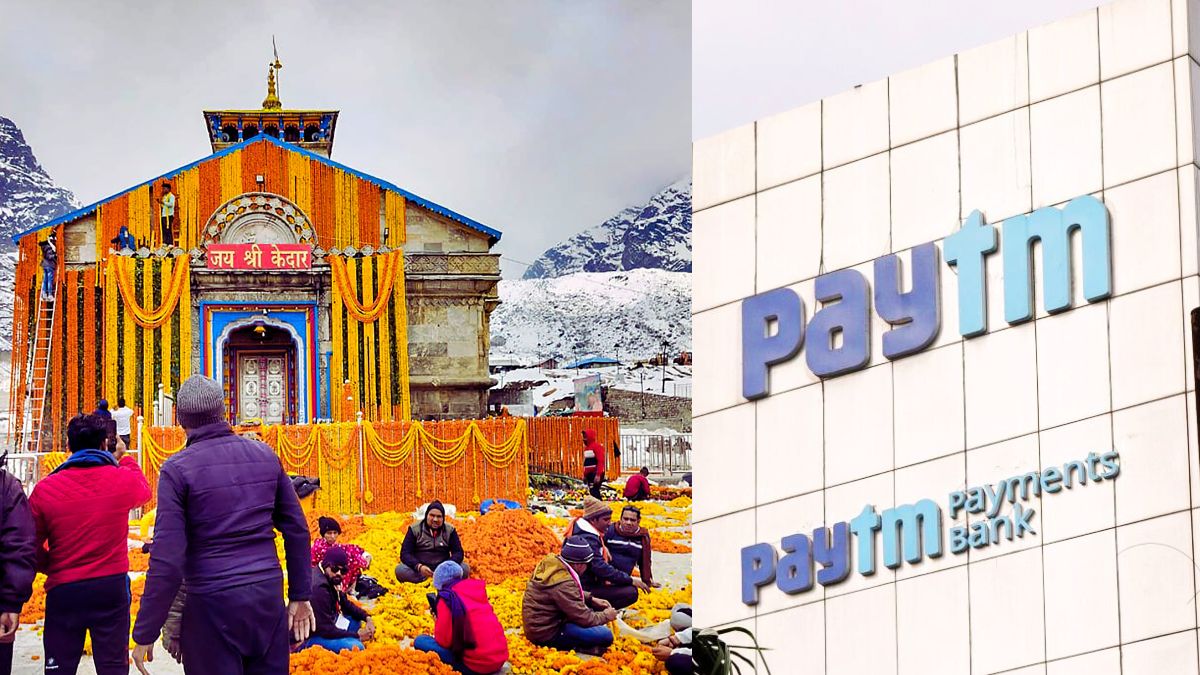 Paytm issues clarification for installing QR codes for donations outside Badrinath-Kedarnath Temple