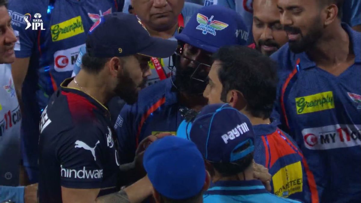 Another Ugly Face-Off Between Kohli And Gambhir During IPL Game, Both Fined  100% Match Fees - Jammu Kashmir Latest News | Tourism | Breaking News J&K