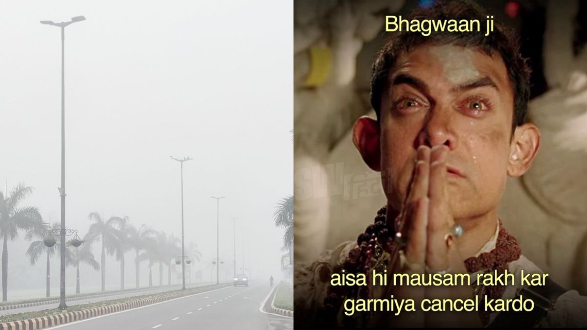 Fog blankets Delhi-NCR after rains on May morning, Twitterverse reacts with funny memes