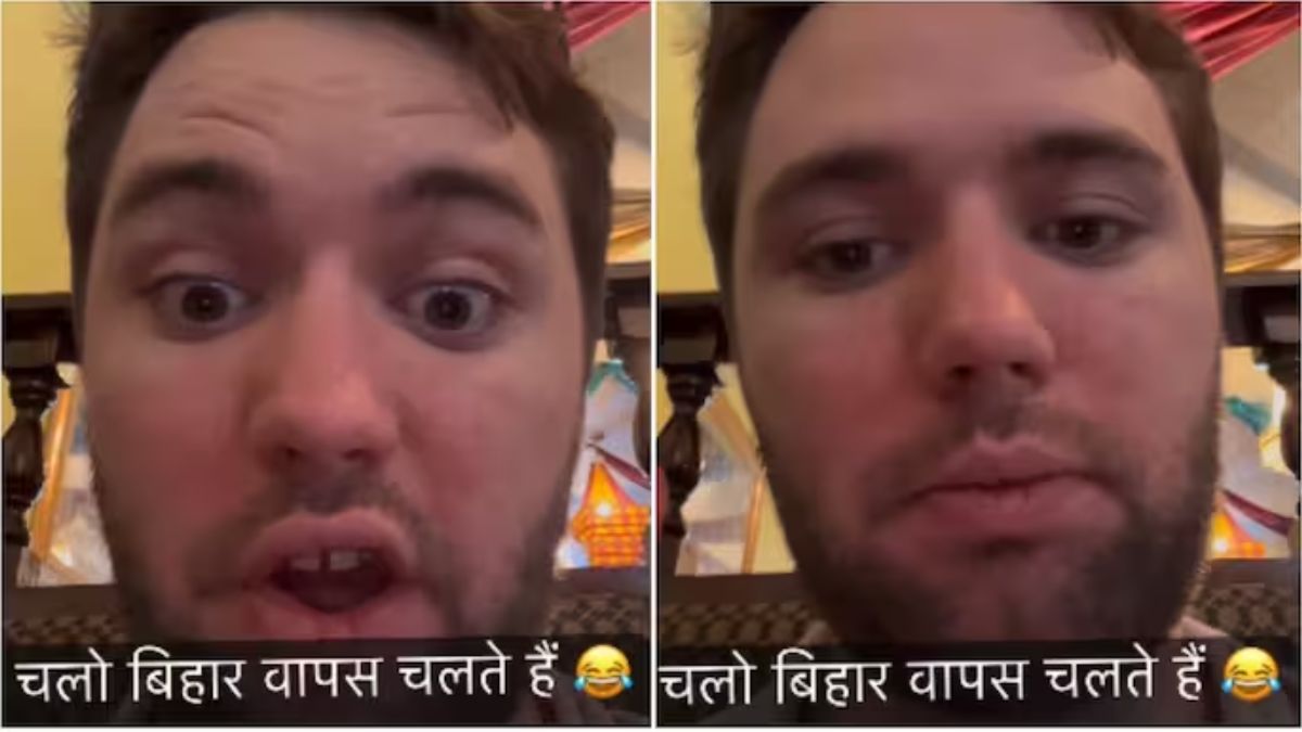 US man with Bihari accent shocked at samosa prices, wants to go back to India. Watch