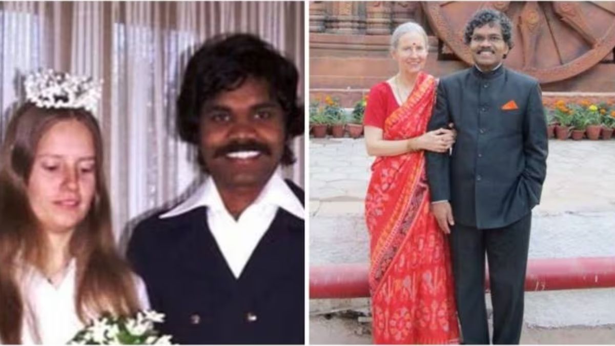 Desi man biked for 4 months to Europe to see Swedish wife. Their love story is now viral