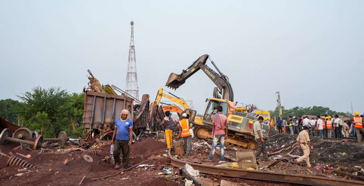 Odisha train accident: Restoration work continues 