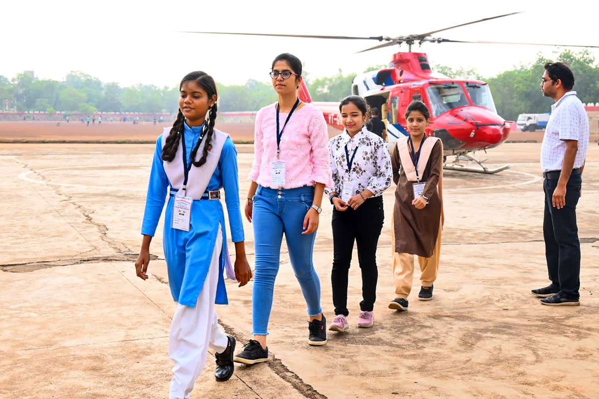 Chhattisgarh 10th, 12th Results 2023: 89 toppers of board exams go on helicopter ride