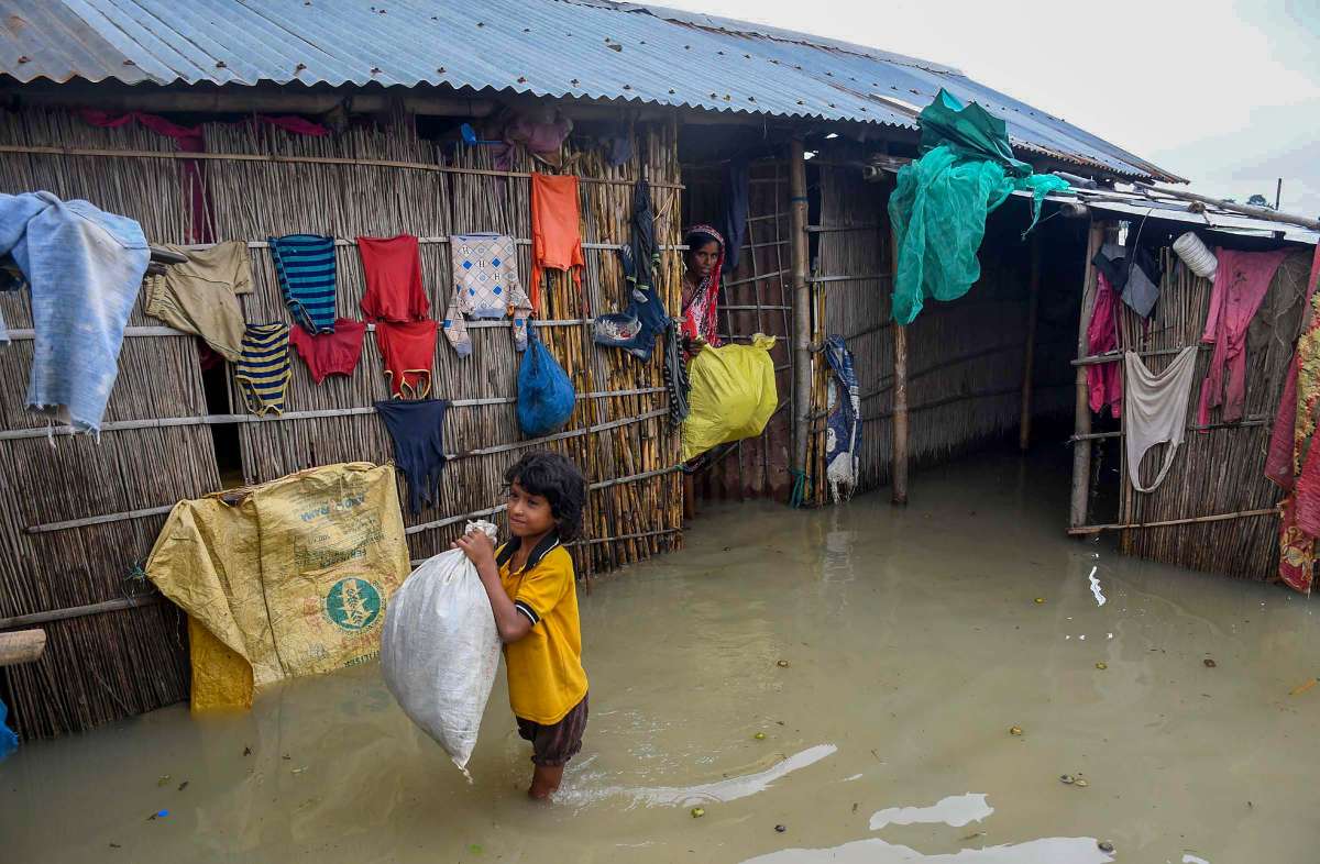 Assam Flood 2023 Nearly 2.61 Lakh People Of 196 Villages Affected In ...