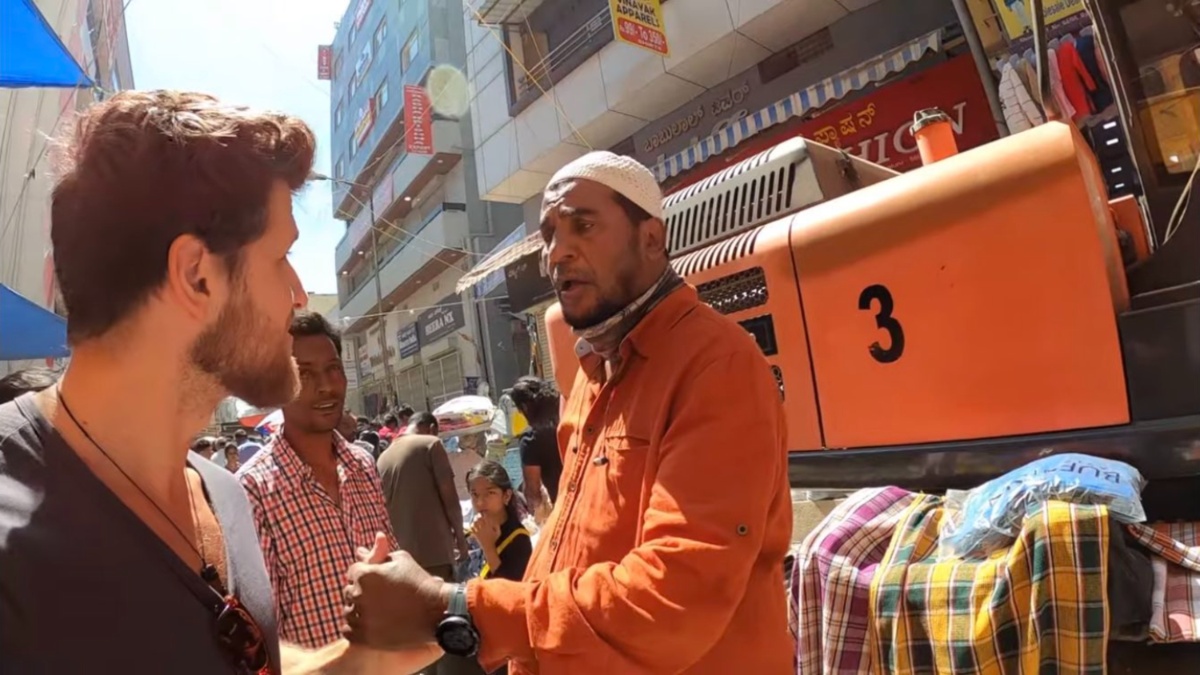 Bengaluru: Dutch vlogger manhandled by shopkeeper in market, accused arrested | VIDEO