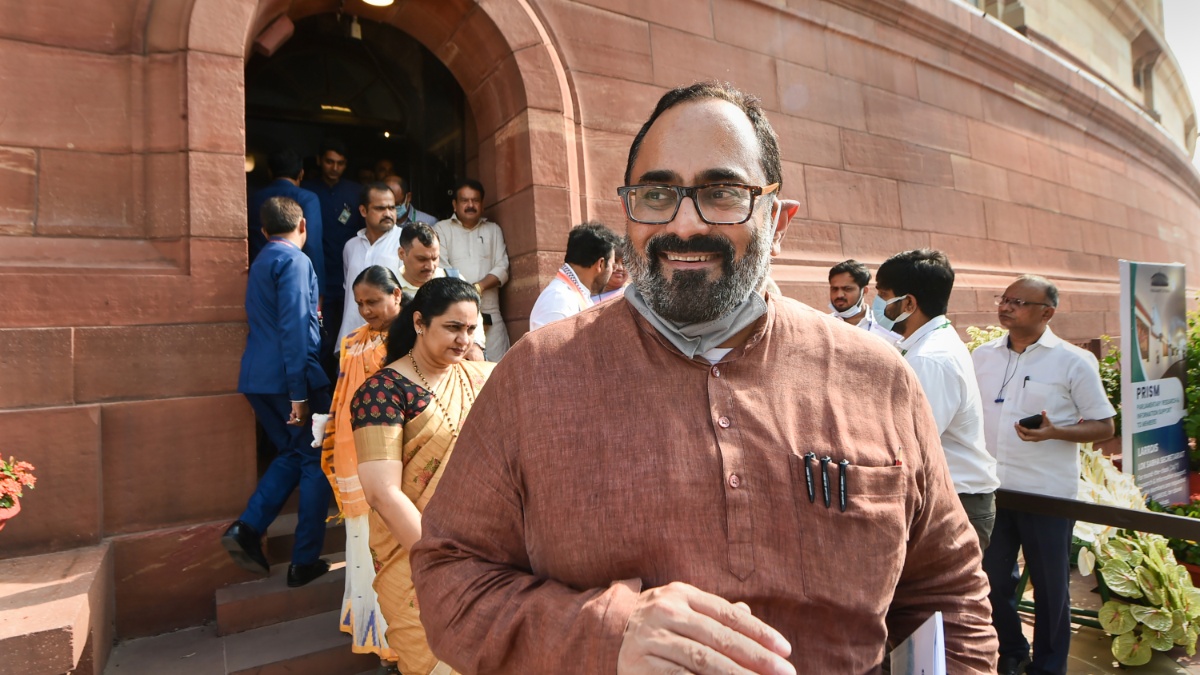 Preparing framework to ban three types of online games: Union Minister Rajeev Chandrasekhar