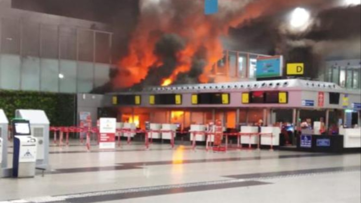 West Bengal: Fire breaks out at Kolkata Airport, no damage caused