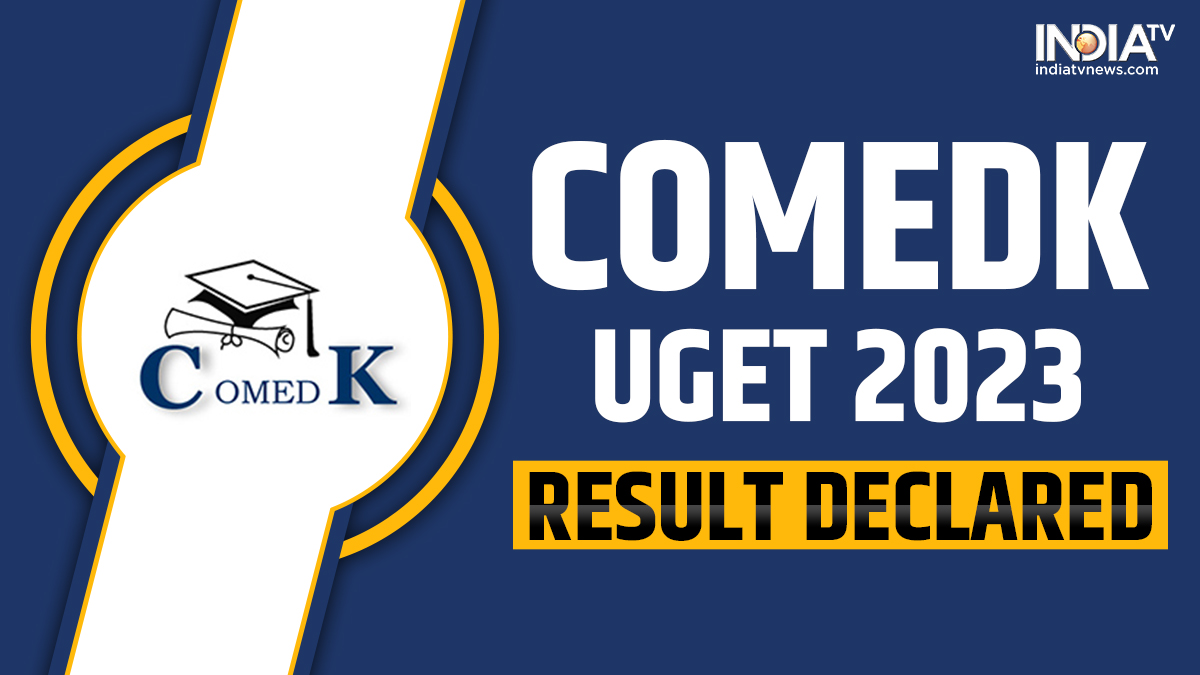 COMEDK Result 2023 DECLARED: Download COMEDK UGET Scorecards at comedk.org, counselling from tomorrow