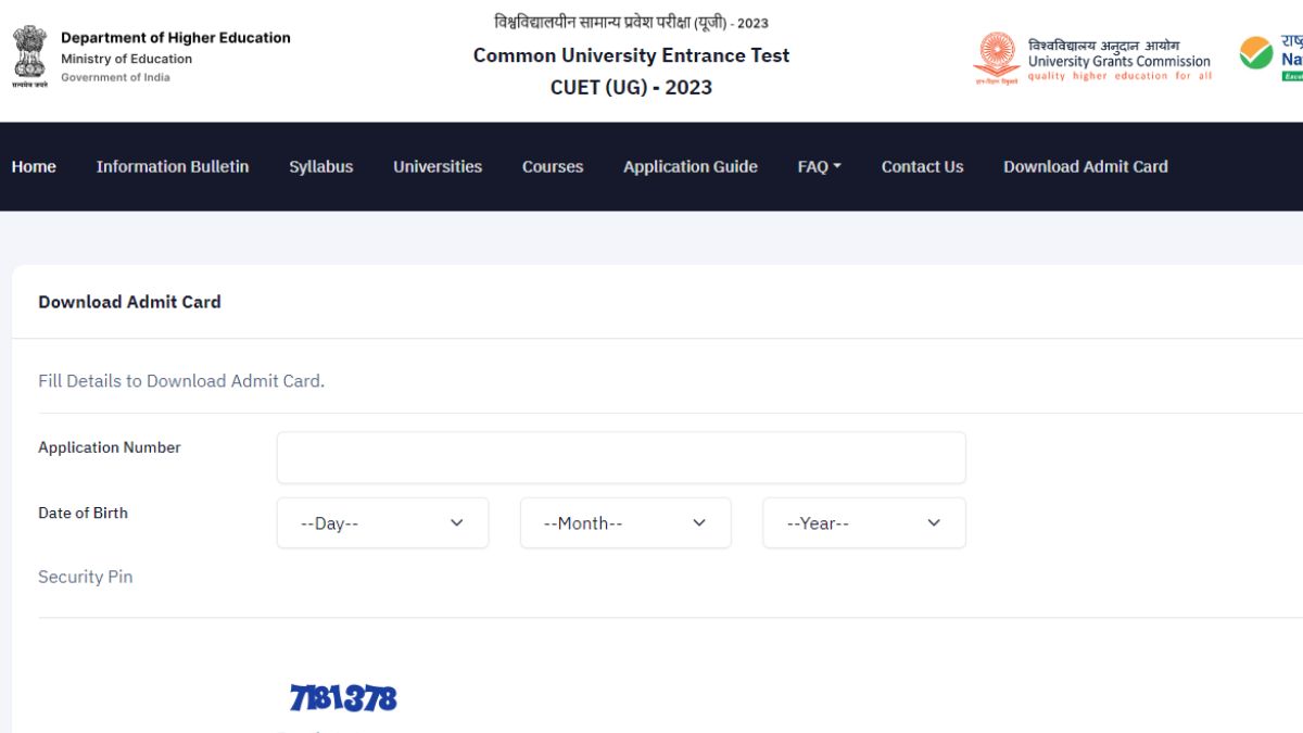 CUET UG 2023 admit card released for June 22 and June 23 exams, Here's