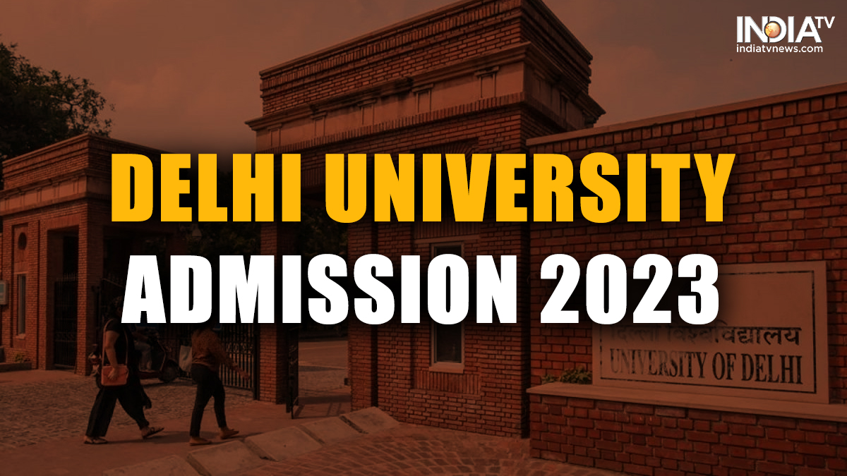 DU Admission 2023: Aspirants can apply despite missing to select Delhi University in CUET UG registration