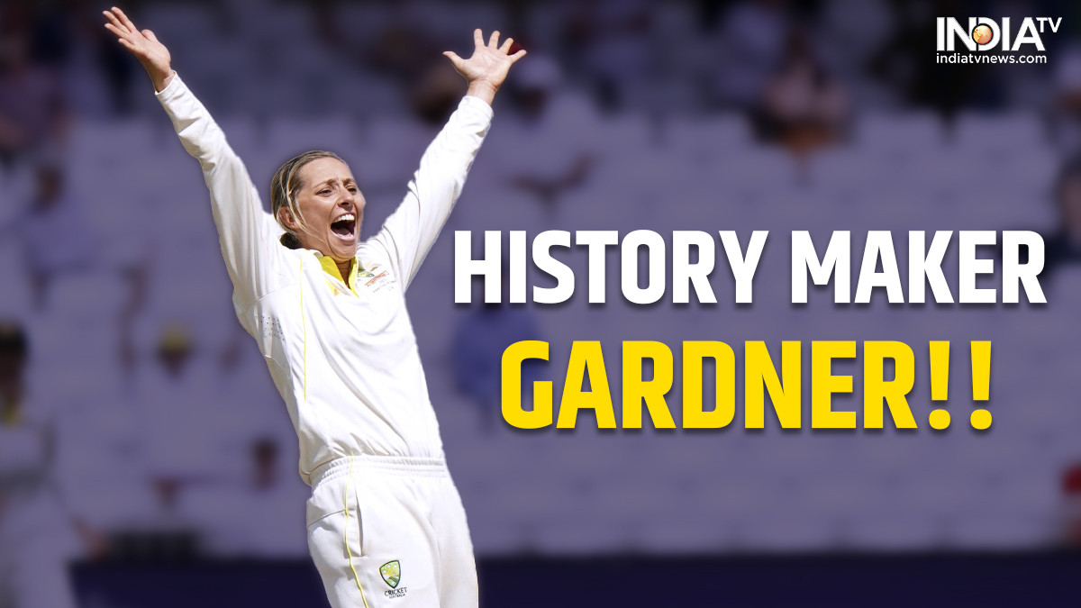 Eng Vs Aus Womens Ashes 2023 Aussie Star Ashleigh Gardner Equals World Record To Help 8079