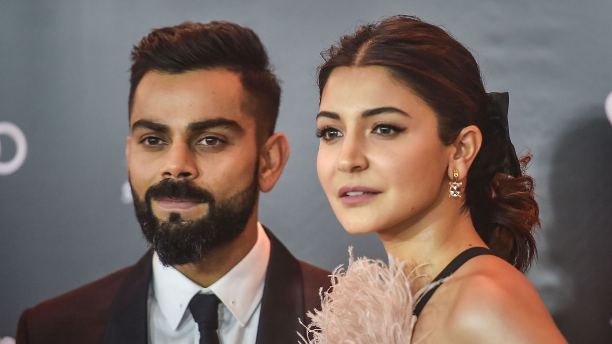 Anushka Sharma and Virat Kohli give a glimpse of their fun time at the FA  Cup final. Watch