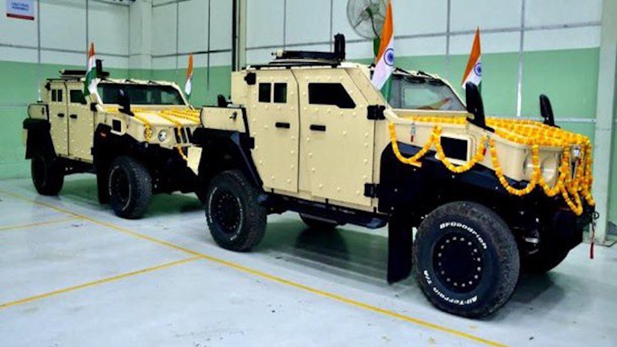 Mahindra Defence rolls out 'Armado' specialist vehicles for Indian armed forces | Video