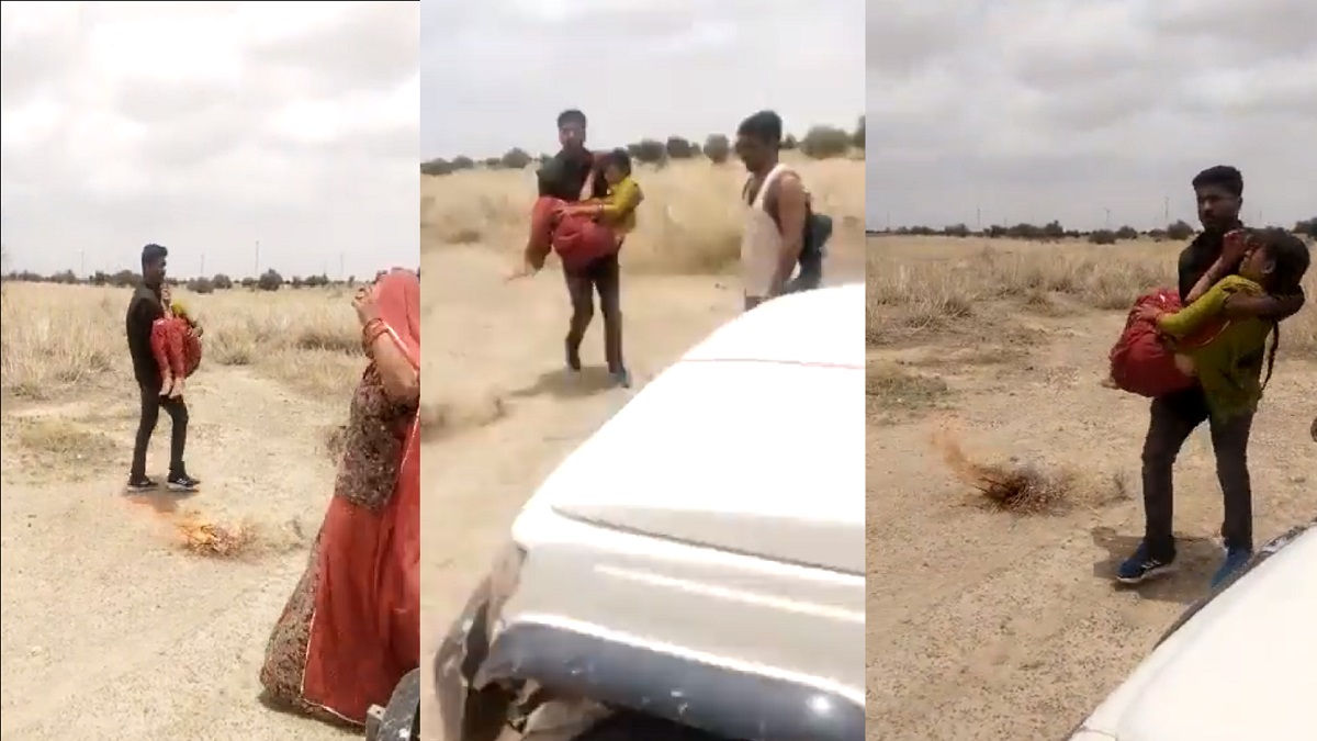 Rajasthan: Man kidnaps woman, forcibly lifts in arms for marriage rituals- shocking video triggers outrage