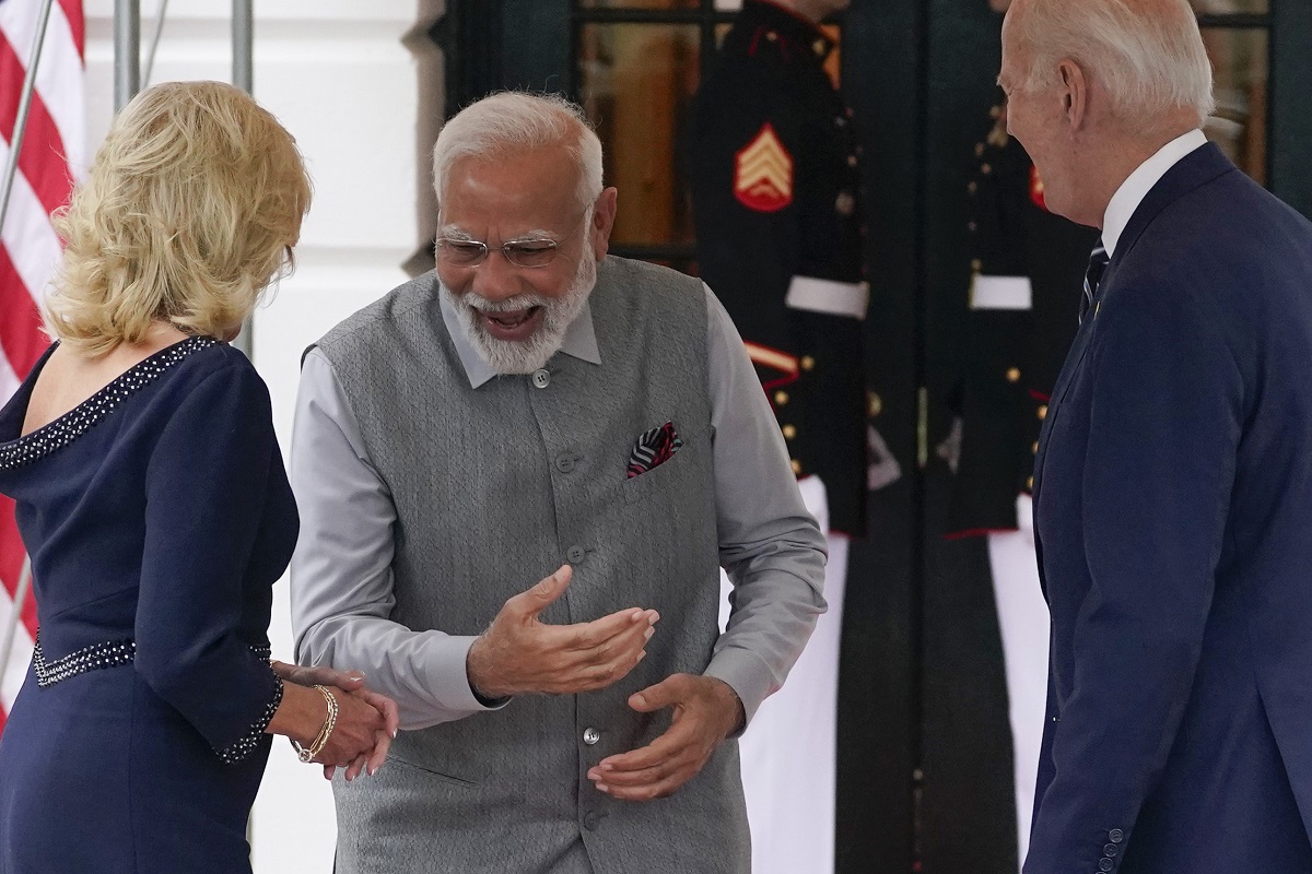 Modi US visit: 'Laughter, hugs'- Glimpses of PM's meeting with President Joe Biden, First Lady Jill